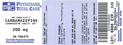 image of 200 mg package label - package label 01